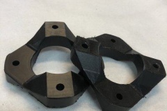 Acetal POM Clutch nut assembly Brick manufacturing