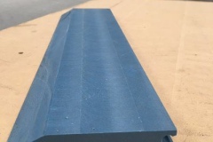 UHMW-PE metal detectable scrapers food manufacturing
