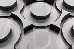 Acetal POM Aliminimum tube plugsMaterials handling